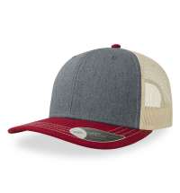 Бейсболка SONIC, 6 клиньев, пластиковая застежка