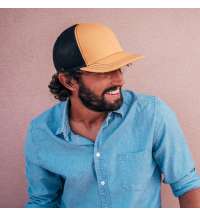 Бейсболка SONIC, 6 клиньев, пластиковая застежка