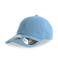 Бейсболка FRASER, органический хлопок, 6 клиньев, металлическая застежка