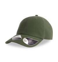 Бейсболка FRASER, органический хлопок, 6 клиньев, металлическая застежка