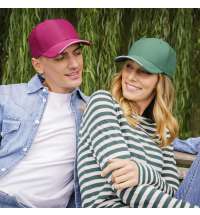 Бейсболка ESTORIL-S, 6 клиньев, застежка на липучке