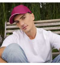 Бейсболка ESTORIL-S, 6 клиньев, застежка на липучке