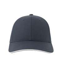 Бейсболка LIBERTY SANDWICH-S 270, 6 клиньев, металлическая застежка