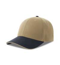 Бейсболка LIBERTY SANDWICH-S 270, 6 клиньев, металлическая застежка