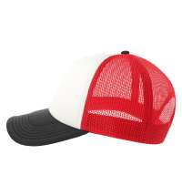 Бейсболка RAPPER-S, 5 клиньев, пластиковая застёжка