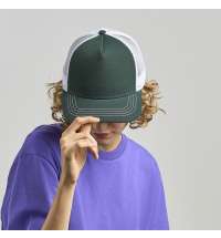 Бейсболка RAPPER CANVAS, 5 клиньев, пластиковая застёжка