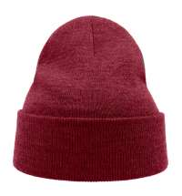 Шапка вязаная  двойная Wind с отворотом