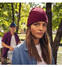 Шапка с отворотом NELSON из органического хлопка