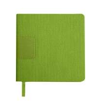 Ежедневник недатированный Scotty, А5-,  зеленое яблоко, кремовый блок, без обреза