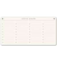 Ежедневник недатированный Scotty, А5-,  оранжевый, кремовый блок, без обреза