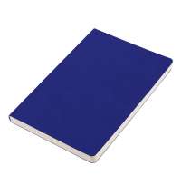 Ежедневник недатированный Tony, А5, глубокий синий, кремовый блок в линейку