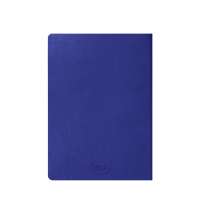 Ежедневник недатированный Tony, А5, глубокий синий, кремовый блок в линейку