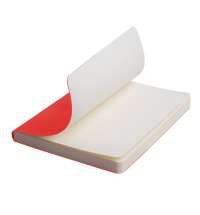 Ежедневник недатированный Tony, А5, красный, кремовый блок в линейку