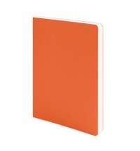 Ежедневник недатированный Tony, А5, оранжевый, кремовый блок в линейку