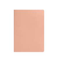 Ежедневник недатированный Tony, А5, светло-розовый, кремовый блок в линейку