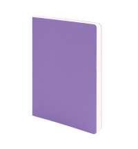 Ежедневник недатированный Tony, А5, сиреневый, кремовый блок в линейку