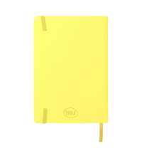 Ежедневник недатированный Shady, А5,  лимонный, кремовый блок в линейку, желтый обрез