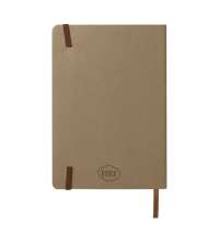 Ежедневник недатированный Shady, А5,  светло-коричневый, кремовый блок в линейку, коричневый обрез