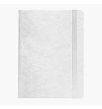 Ежедневник недатированный Boomer, А5,  белый, кремовый блок в линейку, без обреза