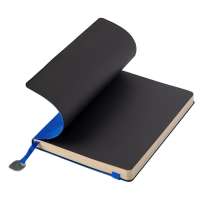 Ежедневник недатированный Boomer, А5,  синий ройал, кремовый блок в линейку, без обреза