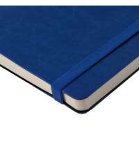 Ежедневник недатированный Boomer, А5,  синий ройал, кремовый блок в линейку, без обреза