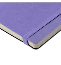 Ежедневник недатированный Boomer, А5,  сиреневый, кремовый блок в линейку, без обреза