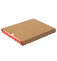 Ежедневник недатированный Stellar, А5, белый, кремовый блок  в линейку, с красным обрезом