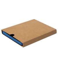 Ежедневник недатированный Stellar, А5, черный, кремовый блок  в линейку, с синим обрезом