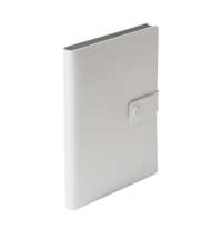 Ежедневник недатированный Stellar, А5, белый, кремовый блок  в линейку, с серым обрезом