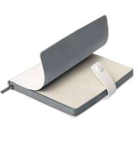 Ежедневник недатированный Stellar, А5, белый, кремовый блок  в линейку, с серым обрезом