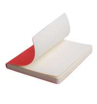 Ежедневник недатированный Tony, А5, красный, кремовый блок в клетку