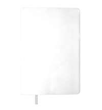 Ежедневник недатированный Pulpy, А5,  белый, кремовый блок в линейку, белый срез