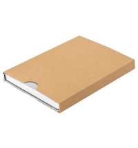 Ежедневник недатированный Pulpy, А5,  белый, кремовый блок в линейку, белый срез