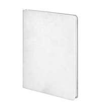 Ежедневник недатированный Pulpy, А5,  белый, кремовый блок в линейку, белый срез