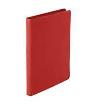 Ежедневник недатированный Pulpy, А5,  красный, кремовый блок в линейку, красный срез