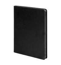 Ежедневник недатированный Pulpy, А5,  черный, кремовый блок в линейку, черный срез