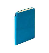 Ежедневник недатированный SALLY, A6, голубой, кремовый блок в линейку