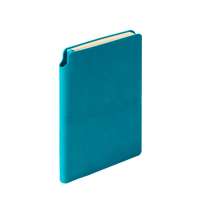 Ежедневник недатированный SALLY, A6, морская волна, кремовый блок в линейку