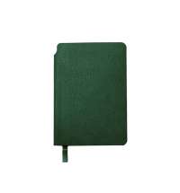 Ежедневник недатированный SALLY, A6, темно-зеленый, кремовый блок в линейку