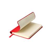 Ежедневник недатированный SALLY, A6, красный, кремовый блок в линейку