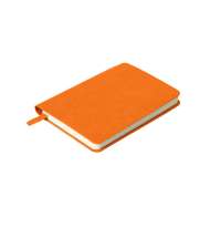 Ежедневник недатированный SALLY, A6, оранжевый, кремовый блок в линейку