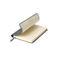 Ежедневник недатированный SALLY, A6, серый, кремовый блок в линейку