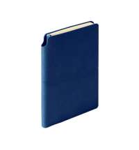 Ежедневник недатированный SALLY, A6, синий, кремовый блок в линейку