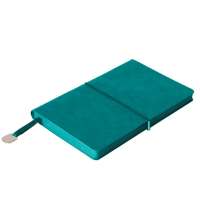 Ежедневник недатированный Fusion, А5, бирюзовый, кремовый блок в линейку