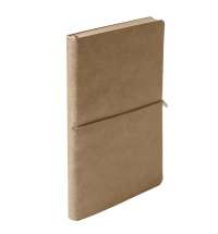 Ежедневник недатированный Fusion, А5, светло-коричневый, кремовый блок в линейку