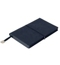 Ежедневник недатированный Fusion, А5, темно-синий, кремовый блок в линейку