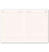 Ежедневник недатированный портфолио Mark, формат А5,  в линейку