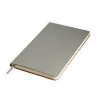 Ежедневник недатированный SIMPLY FLEX, А5,  серый, кремовый блок, в линейку