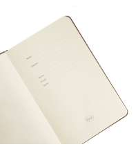 Ежедневник недатированный SIMPLY FLEX, А5,  серый, кремовый блок, в линейку