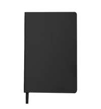 Ежедневник недатированный SIMPLY FLEX, А5,  черный, кремовый блок, в клетку